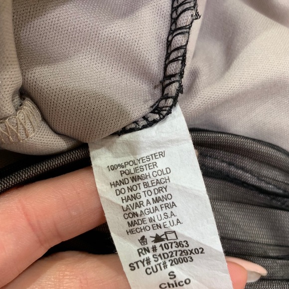 Gorgeous Black/Nude Night-Out Mini Dress - Picture 6 of 6